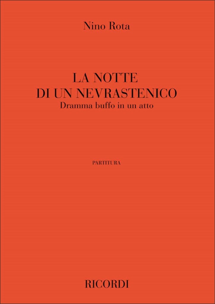 La Notte Di Un Nevrastenico